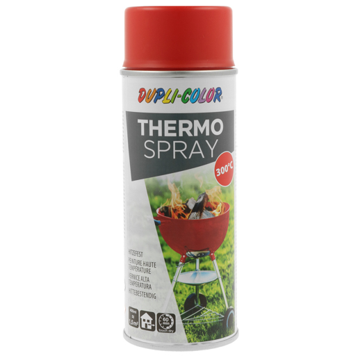 Dupli Color Email/Hammerschlag/Hitzefest 467554 Hitzefest rot 300°C 400 ml